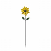 Large Metal Sunflower Garden Ornaments Stakes Wind Spinner Yard Art Outdoor Decor