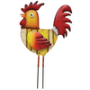 Large Metal Chicken Yard Art Farm Animal Lawn Statues Garden Ornaments Manufacturer