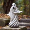 Cute Small Resin Statue Decorations Ornaments Halloweern Ghost Sculptures