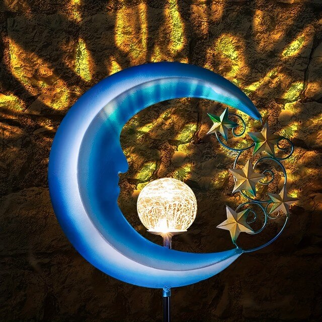 Solar Lights Outdoor Decorative Waterproof Landscape Moon Garden Ornament