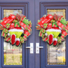 Cutomized Diy Grinch Christmas Thief Wreath Door Xmas Decorations 