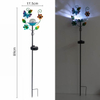 Customize Metal Dragonfly Butterfly Solar Lights Garden Stakes for Backyard Outdoor Decorations