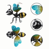 Manufacturer Outdoor Garden Metal Butterfly Dragonfly Bee Hanging Decorations
