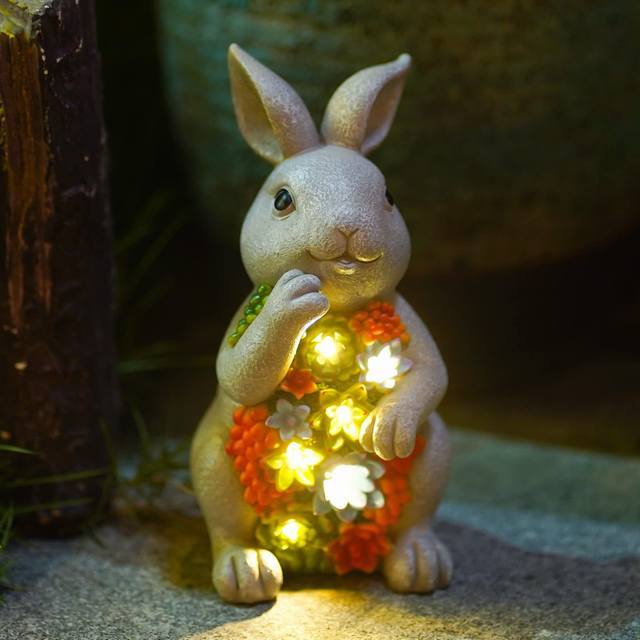 Garden Rabbit figurines