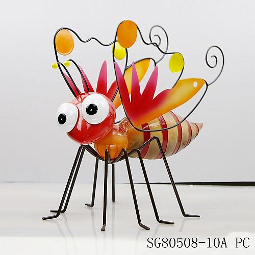 2021 New Design Home Decor of Metal Beautiful Butterfly Statues for Lawn And Garden Ornament Art