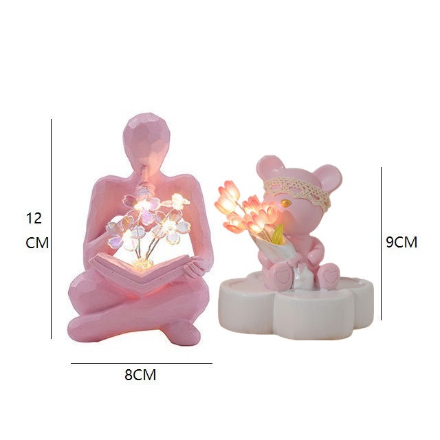 SGA1013 Flower lighting ornament (9)