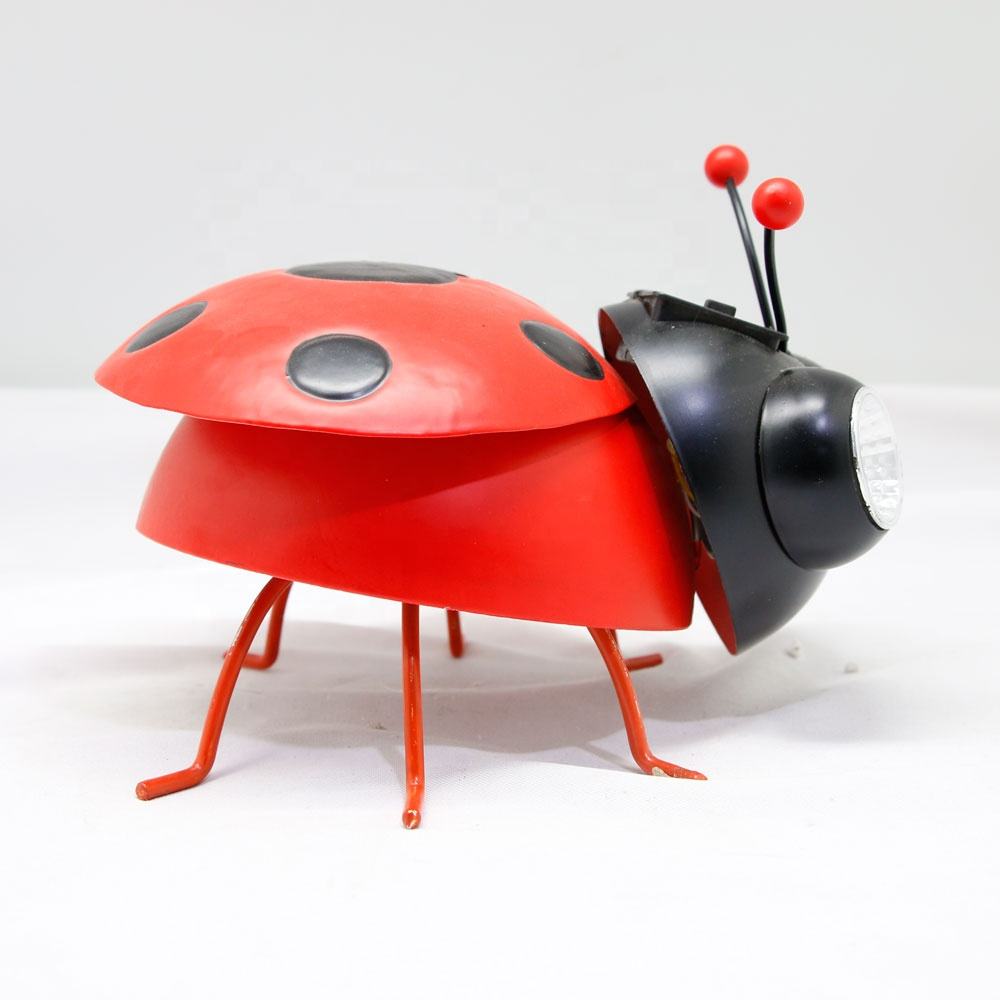 2019 Iron Home Decoration Solar Animal Beetle Led Lights Indoor