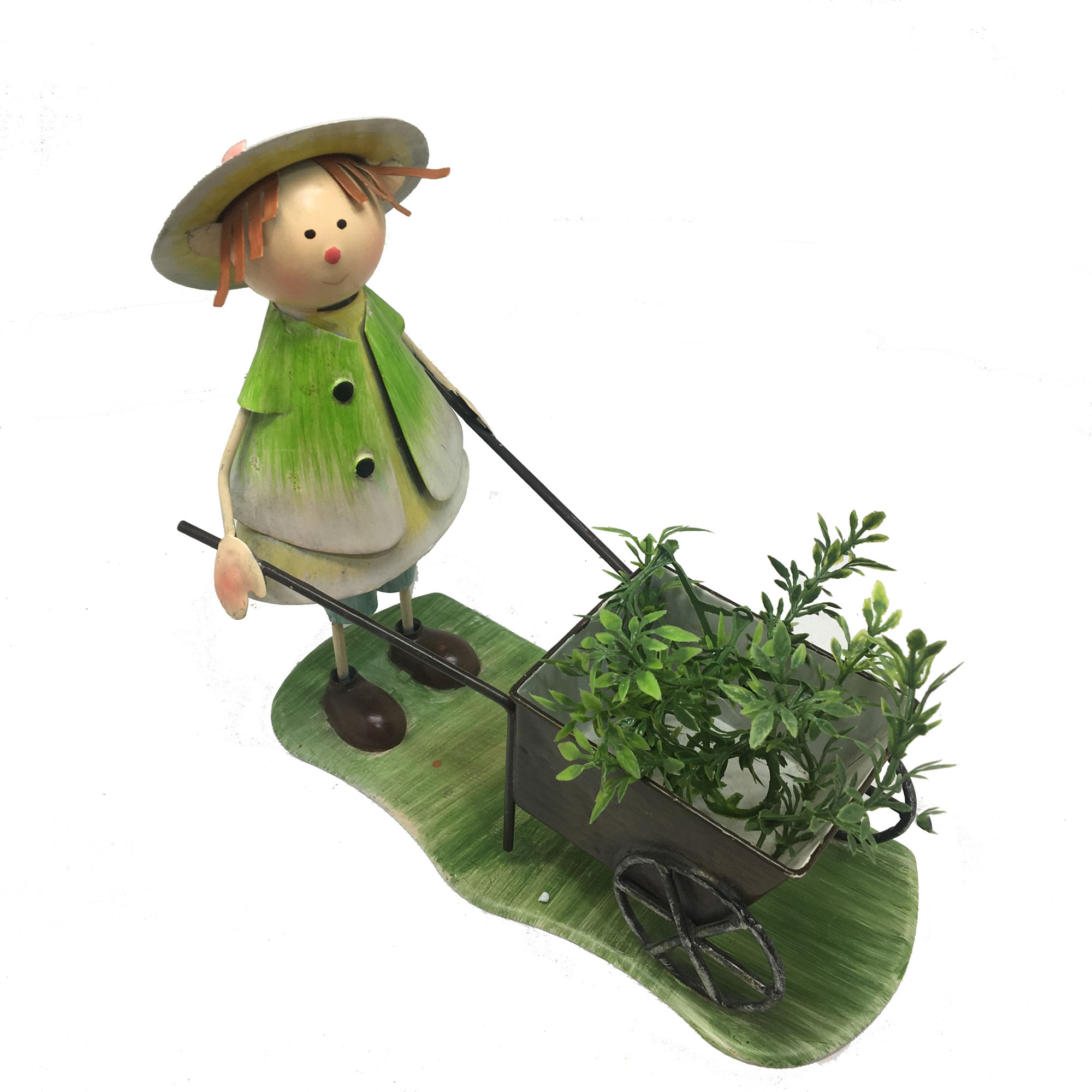 Boy Girl with Flower Pot for Home And Garden Decoration Cheap Planter Pot