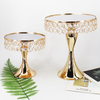 New Crystal Dessert Table Wedding Decorations Revolving Stand Holder Square Cake