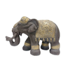 2022 New Design Personality Magnesium Oxide Rhinoceros Elephant Statue For Garden Park Lawn Art Animal Sculpture Ornament