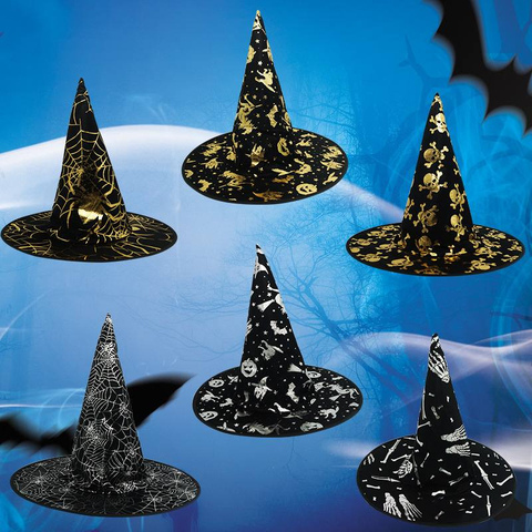 Novelty Halloween Magician Hat Suitable for Halloween Costume Party Carnival Decoration