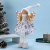 Customized Glowing Snowflake Fairy Doll Handmade Plush Crafts Ornaments