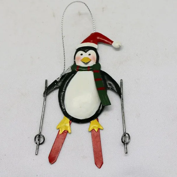 New Design Cheap Hand Painted Christmas Hanging Ornament Decorations
