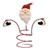 Santa Claus Wine Bottle And Glass Holder Stand