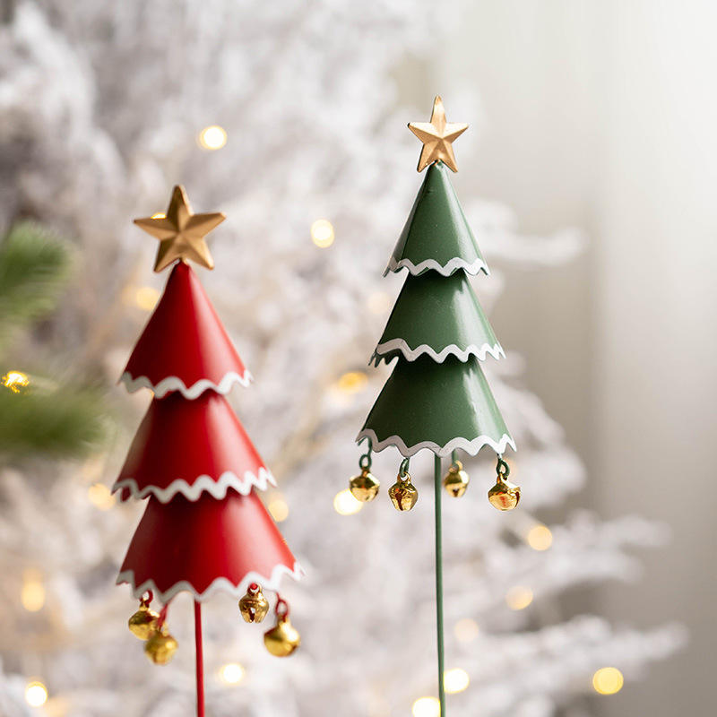 2022 New Set Home Xmas Decoration Mailbox Christmas Tree Decoration Craft Supplies Desktop Ornaments