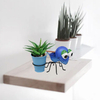 Modern Unique Metal Insect Potted Flower Pots For Home Living Room Bedroom Plant Decoration