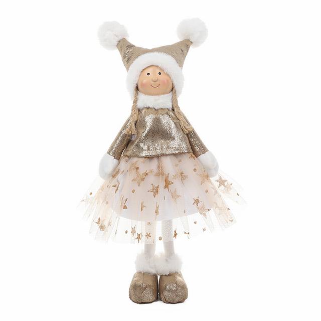 Wholesale Handmade Christmas Stuffed Dolls Plush Fairy As Home Decorations