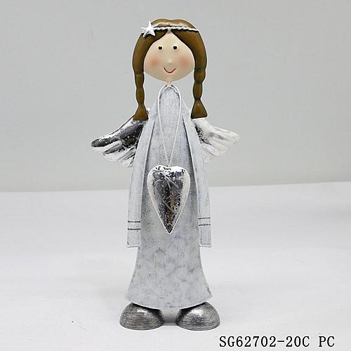Wholesale Cheapest Price Outdoor Metal Iron Christmas Angel for Crafts