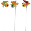 Customized Metal Bee Butterfly Dragonfly Garden Ornaments Yard Art Stakes 