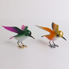 Outdoor Metal Birds Statue Hummingbird Garden Decor Yard Art Decorations