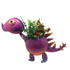 Metal Colour Dinosaur Garden Decoration Plant Pot