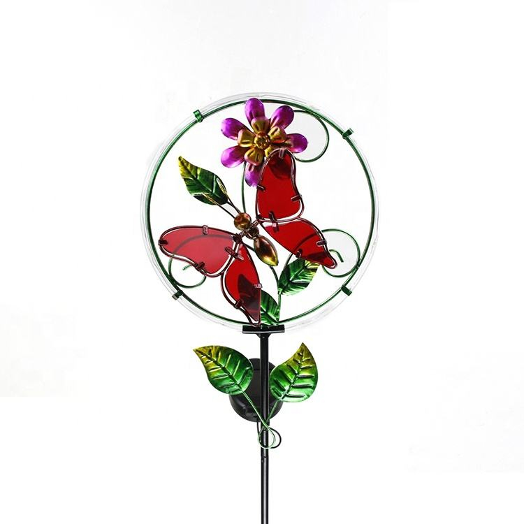 Factory Supply Design New Products Cheap Custom Butterfly Solar Stake Light Butterfly