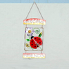 Hot Sale Exquisite Workmanship Hummingbird Dragonfly Butterfly Wall Hanging Glass Interior Home Decoration