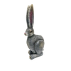 Outdoor Creative Modern Standing Magnesium Oxide Rabbit Statue For Garden Yard Lawn Art Animal Sculpture Ornament