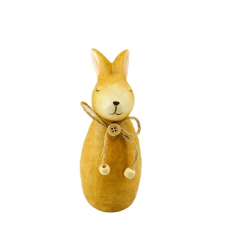 Creative Home Desktop Decor Small Ceramic Rabbit Craft Ornament For Easter Yard Garden Decoration