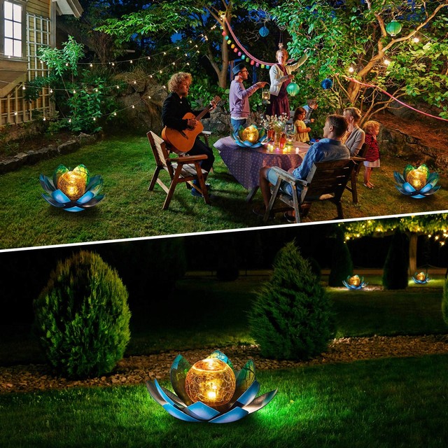 lotus flower solar lights 2