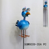 Factory Direct Sale Animal Crafts Decor Metal Duck Garden Stake Solar Light