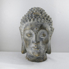 Resin Budda Head Sculpture Cement Effect Home Decorated Flower Pot