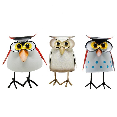 China Home Decor Wholesale Cute Cheap Animal Metal Interior Decoration Items