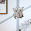 Wholesale Custom Handmade Home & Garden Decoration Metal Craft Hanging Animal Owl Wall Art