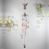 Cross Border Indoor Hanging Creative Metal Bell Animal Wind Chimes For Courtyard Garden Outdoor Decoration