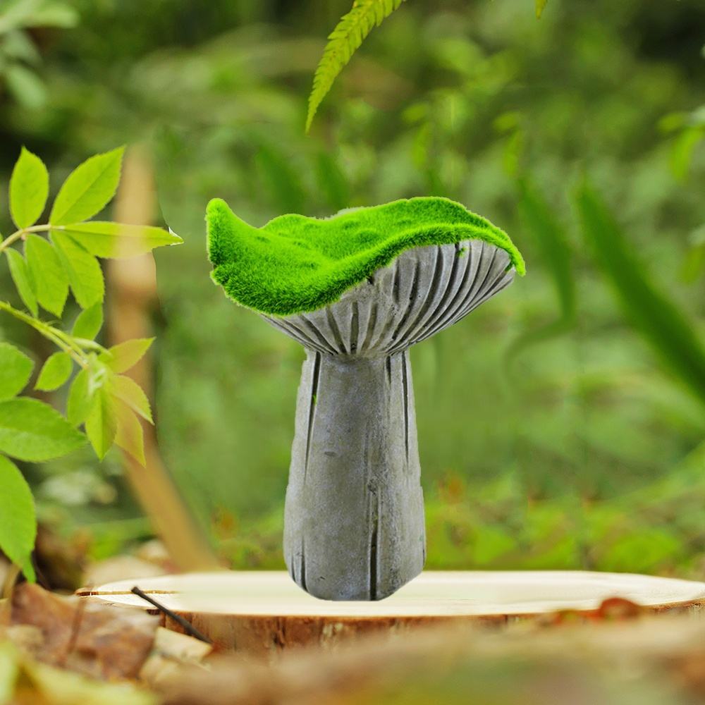 Creativity Outdoor Micro Landscape Resin Mushroom Statue For Home Decor Garden Yard Lawn Ornament