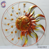 Modern Abstract Ornament Metal Sun And Moon Wall Hanging Decor