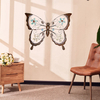 China Wholesale Iron Wall Hangings Metal Butterfly Home Decor