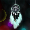 Fashion Led Light Macrame Wall Hanging Art Dream Catcher For Windows Balcony Bedroom Wedding Party Gif