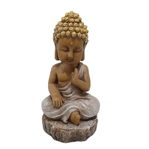 Creativity Retro Style Home Decor Magnesium Oxide Religion Buddha Statue For Room Garden Patio Deck Yard Art Decoration