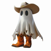 Halloween Spooky Figurine Cowboy Ghost Table Centerpieces Shelf Mantel Ornaments