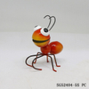 Amazon Supplier Garden Decoration Metal Animals Wholesale Cute Red Ant Pot Hanger