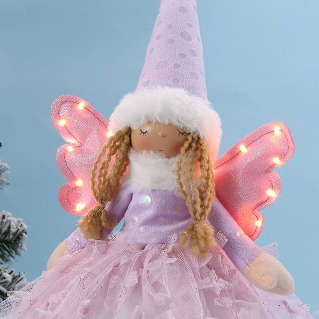 SGXS0106-7 Glowing Pink Fairy doll (9)
