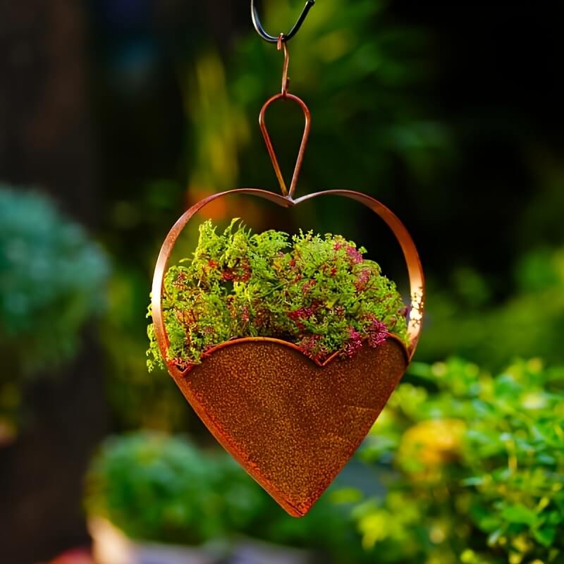 hanging hart flower pot (3)