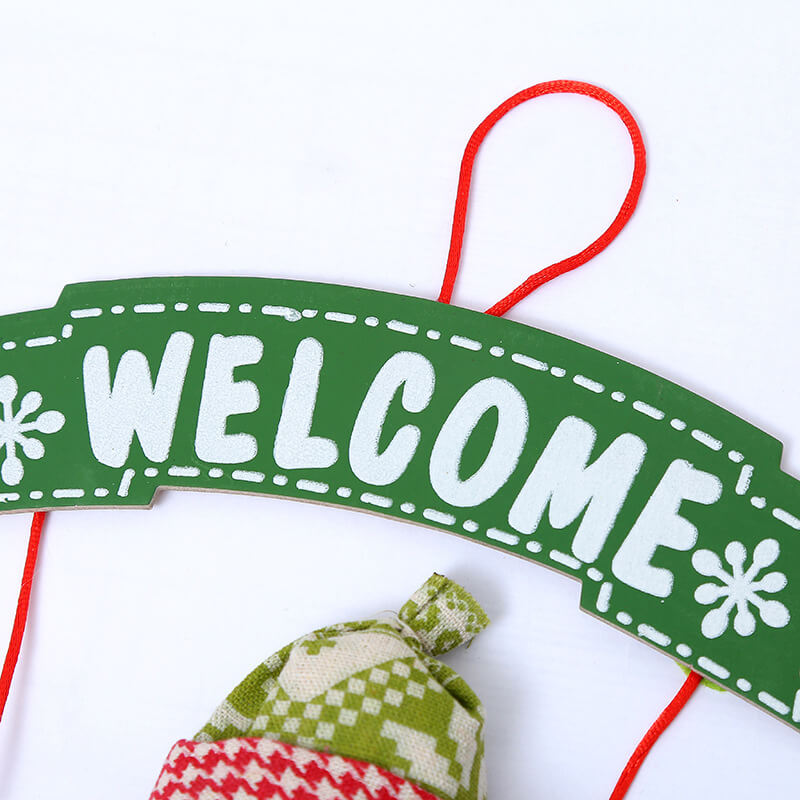 SGAG2-39 Plush welcome sign pendant（5）