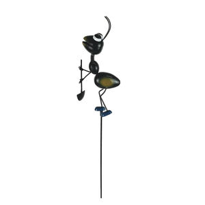 Funny Metal Ant with Shovel Umbrella Garden Decor Stake Wholesale