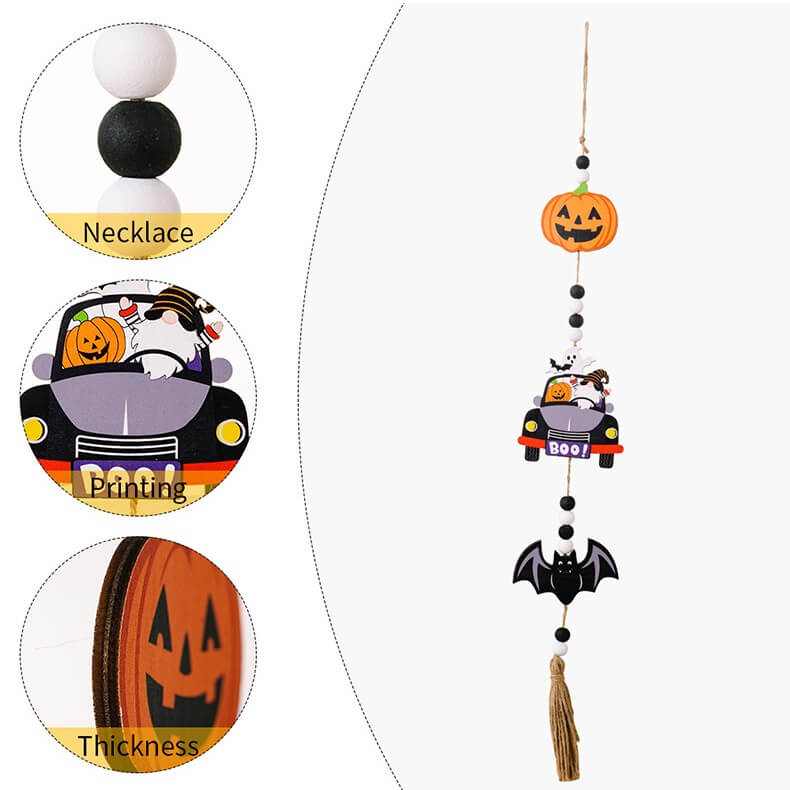 SGA2465-359 Halloween wooden beads (7)