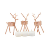 Sino Glory Cheap Elegant Metal Deer And Reindeer Candle Holders for Sale