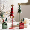 2022 New Set Home Xmas Decoration Mailbox Christmas Tree Decoration Craft Supplies Desktop Ornaments