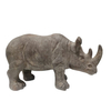 2022 New Design Personality Magnesium Oxide Rhinoceros Elephant Statue For Garden Park Lawn Art Animal Sculpture Ornament